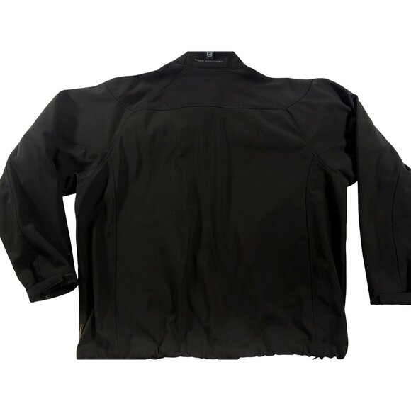 Free Country Men’s Black Softshell Jacket – Size 3XL Warm Winter Outerwear - Picture 2 of 15